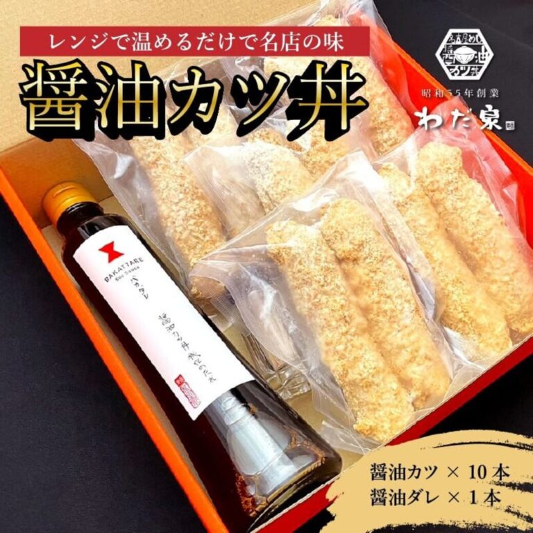 わだ泉醤油カツの通販セット